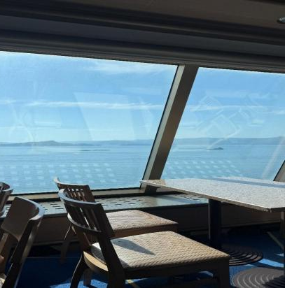 梦想号餐厅海景