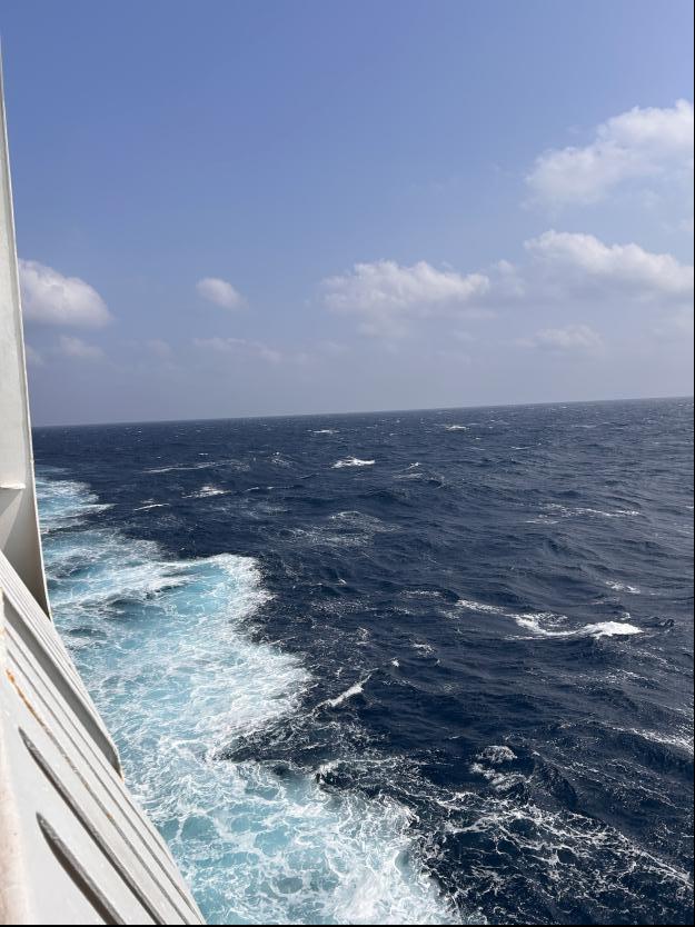 鼓浪屿号海景照