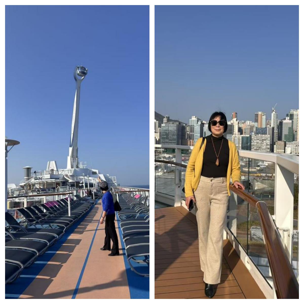 海洋光谱号游客照