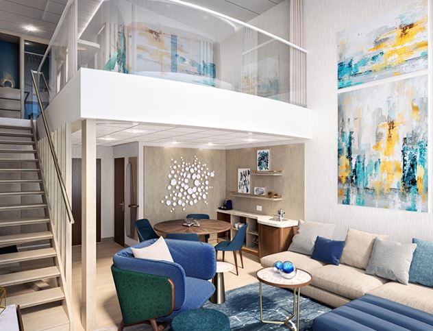 标志双层套房图片