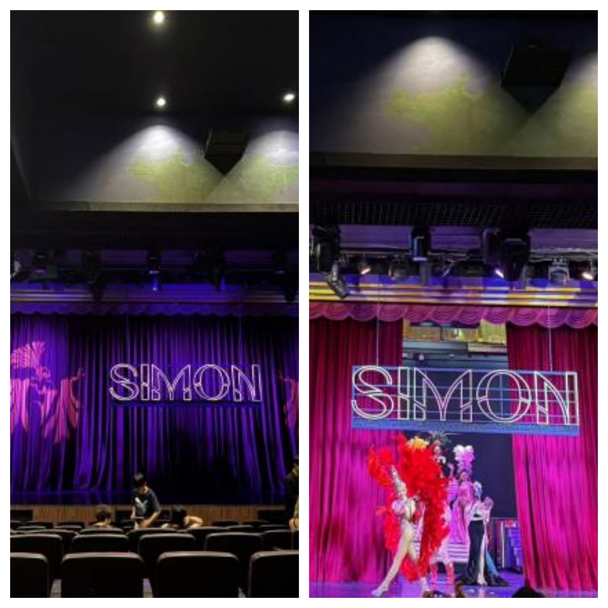 领航星号普吉岛岸上游表演