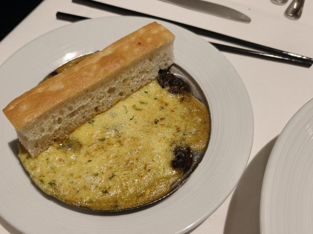 海洋光谱号黄油焗蜗牛