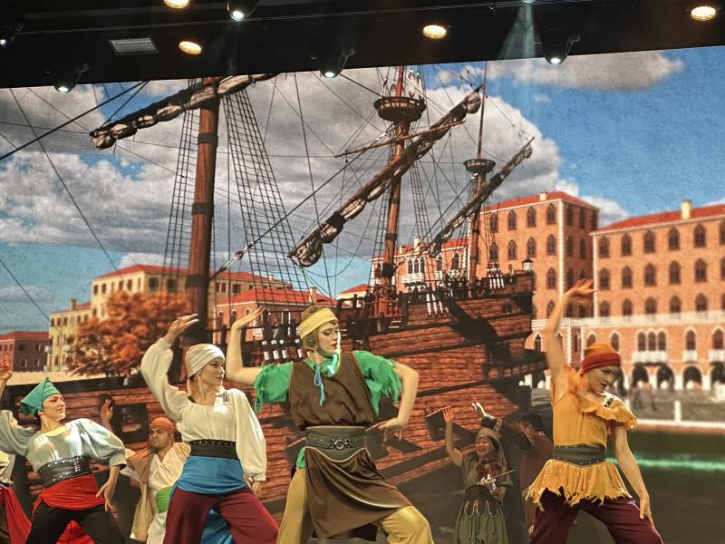 爱达魔都号舞台