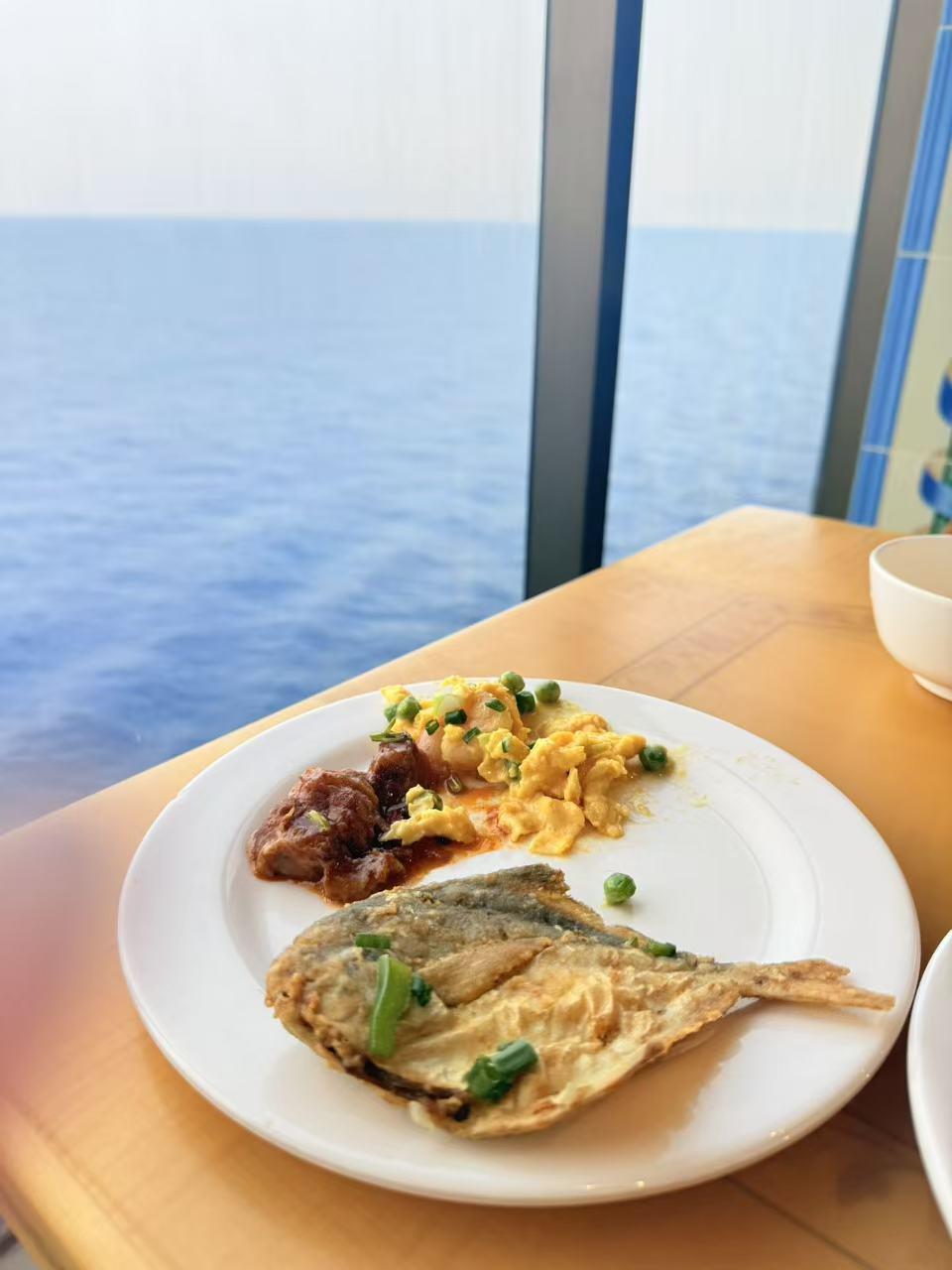 爱达地中海号美食