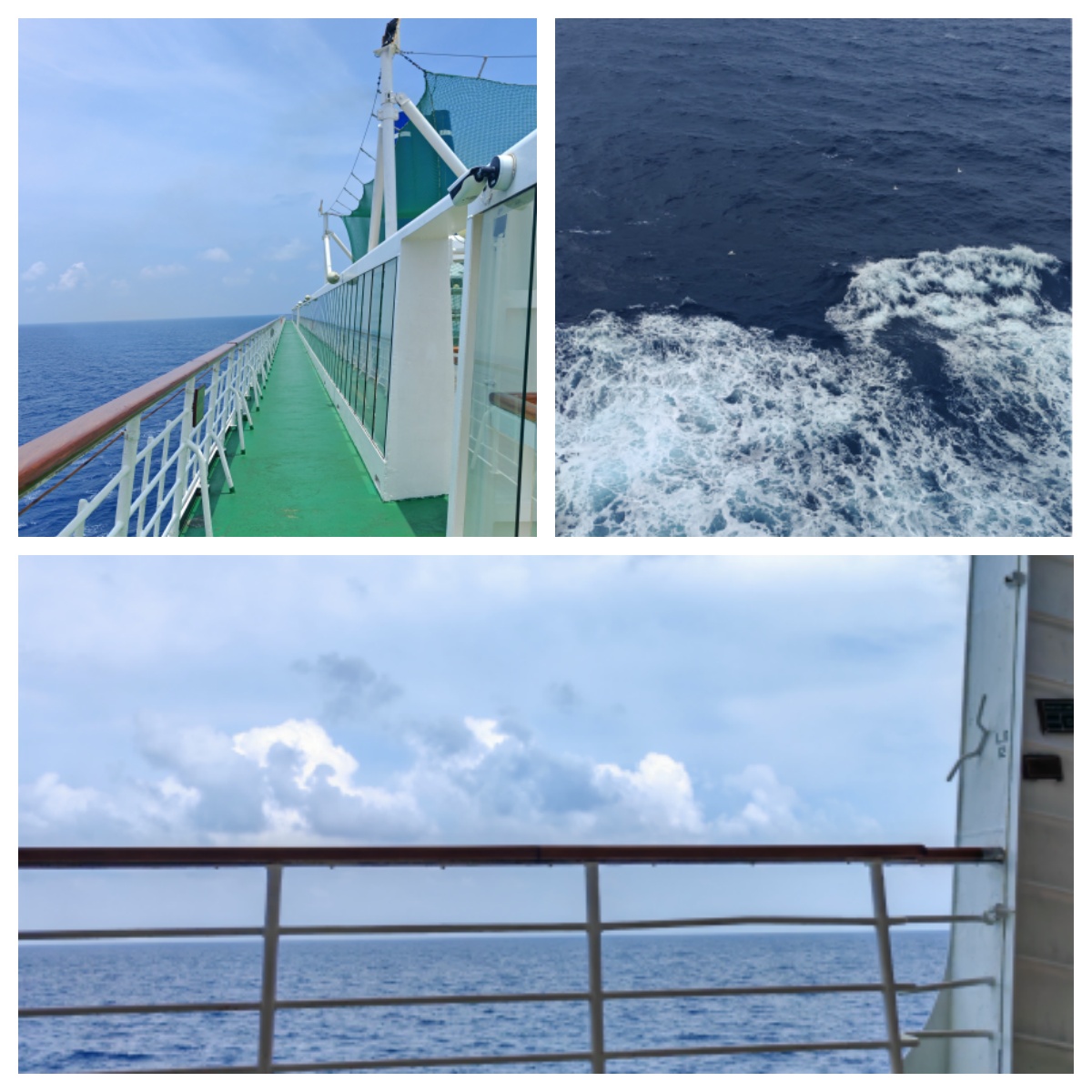 鼓浪屿号海景照