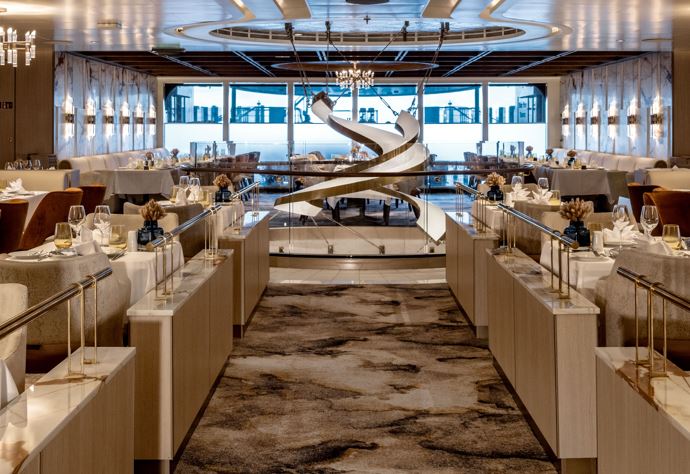 星辰公主号Sanctuary restaurant图片