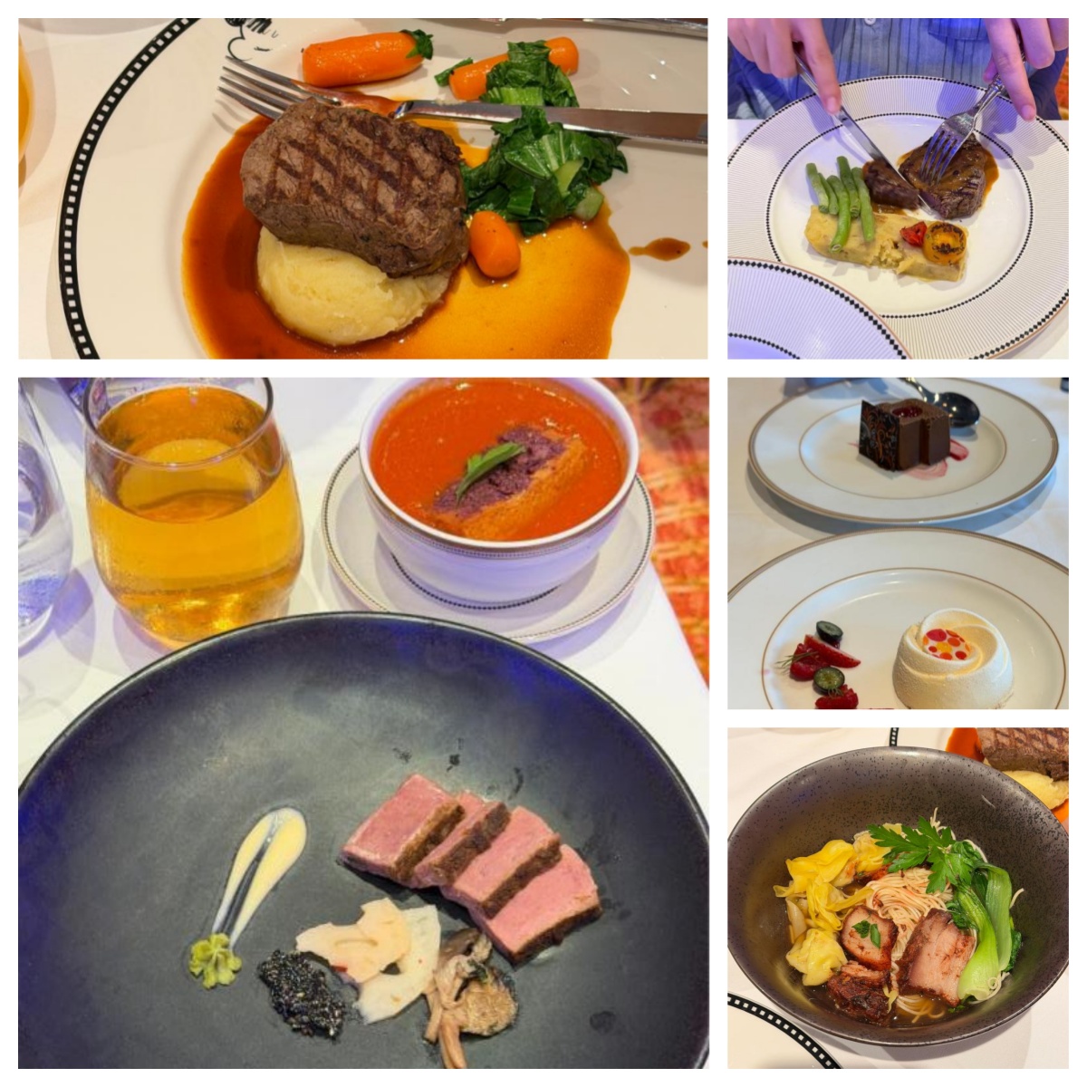 迪士尼探险号餐厅美食