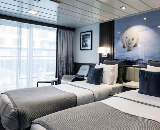 双人阳台房Balcony Stateroom Category C图片