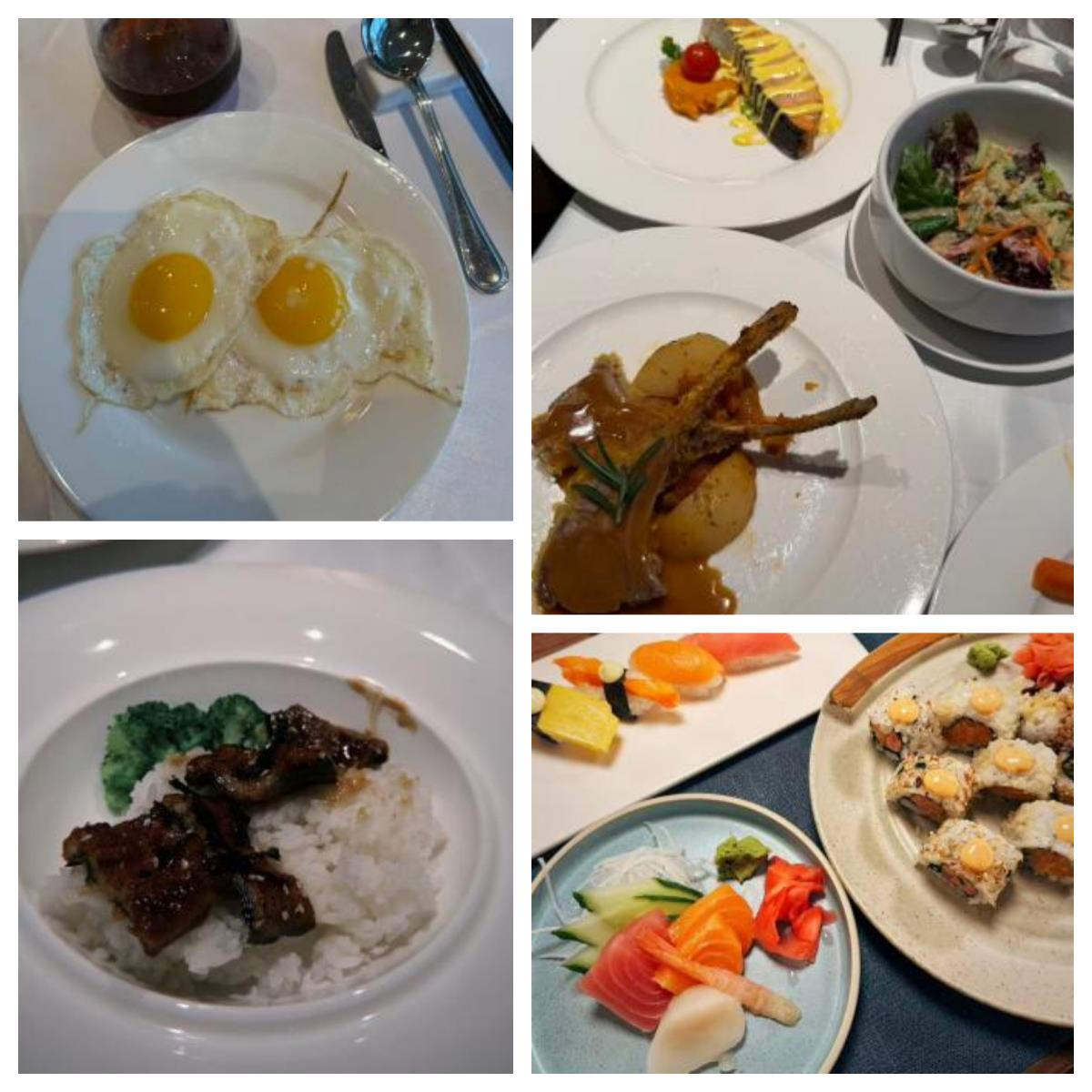 爱达魔都号美食照片