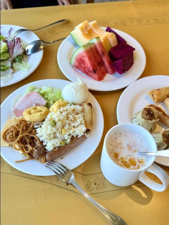 爱达地中海号食物