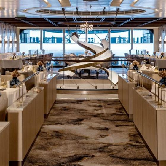 星辰公主号邮轮Sanctuary restaurant