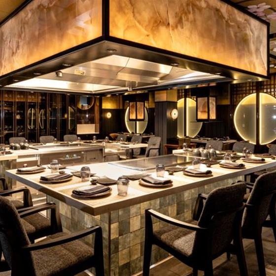 星辰公主号邮轮umai teppanyaki