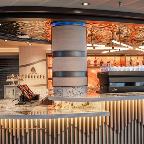 星辰公主号邮轮coffee currents