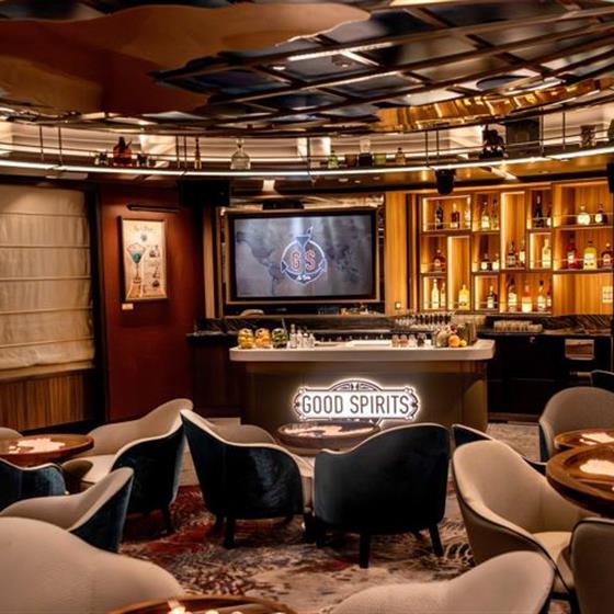 星空公主号邮轮Bar