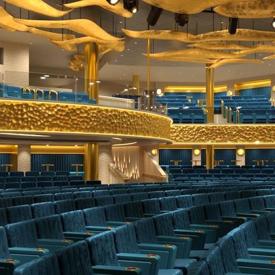 爱达花城号邮轮大都会剧院